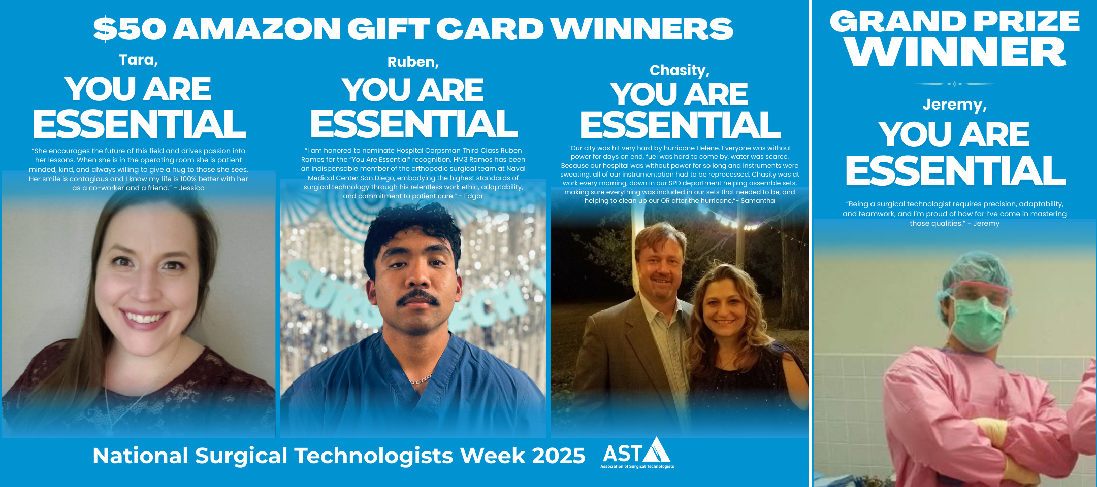 NSTW Winners 2025 NSTW Winners 2025